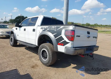 2013 Ford F-150 Svt Raptor z USA, uszkodzony, nr VIN 1FTFW1R6XDFB16203